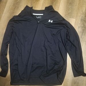 Under Armour Black HeatGear Quarter Zip